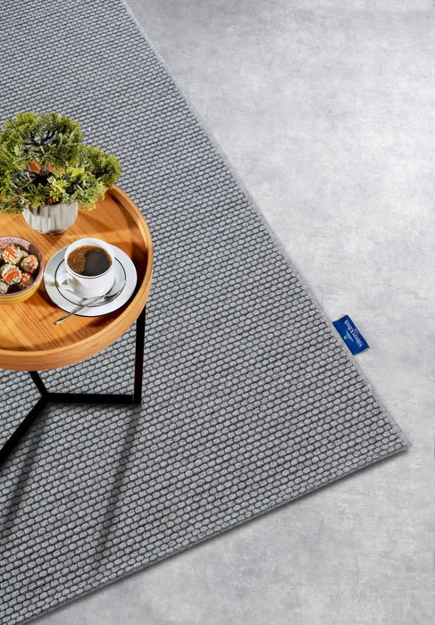 Villeroy and Boch 1843 106101 natural beige grey Grey Living Room Wool Rug.