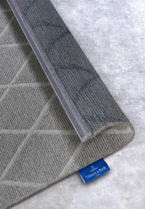 Villeroy and Boch 1843 106106 Grey Living Room Wool Rug.