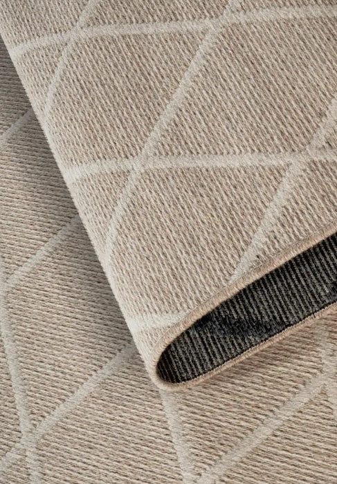 Villeroy and Boch 1843 106107 natural beige Beige Living Room Wool Rug.