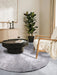 Hanse Home myk 106113 light grey Grey Living Room Shaggy Rug.