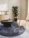 Hanse Home myk 106114 dark grey Grey Living Room Shaggy Rug.