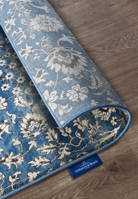 Villeroy and Boch kollektion 1869 106119 blue cream Blue, Cream Living Room  Rug.