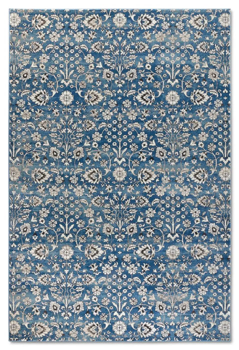 Villeroy and Boch kollektion 1869 106119 blue cream Blue, Cream Living Room  Rug.