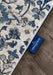 Villeroy and Boch kollektion 1869 106120 cream blue Blue, Cream Living Room  Rug.