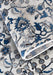 Villeroy and Boch kollektion 1869 106120 cream blue Blue, Cream Living Room  Rug.