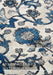 Villeroy and Boch kollektion 1869 106120 cream blue Blue, Cream Living Room  Rug.