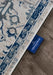 Villeroy and Boch kollektion 1869 106121 cream blue Blue, Cream Living Room  Rug.