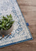 Villeroy and Boch kollektion 1869 106122 cream blue Blue, Cream Living Room  Rug.