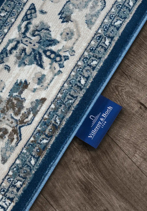 Villeroy and Boch kollektion 1869 106123 blue cream Blue, Cream Living Room  Rug.