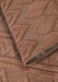 Villeroy and Boch 1879 106139 natural copper Orange Living Room Geometric Rug.