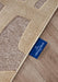 Villeroy and Boch 1879 106142 natural grey beige Grey, Beige Living Room Geometric Rug.