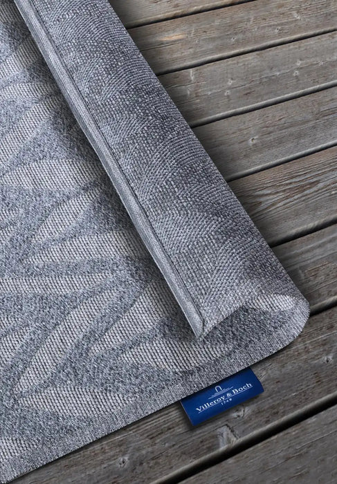Villeroy and Boch 1883 indoor outdoor 106151 grey Grey Living Room Washable Rug.