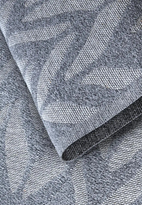 Villeroy and Boch 1883 indoor outdoor 106151 grey Grey Living Room Washable Rug.