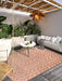 Villeroy and Boch 1883 indoor outdoor 106152 natural copper Orange Living Room Washable Rug.
