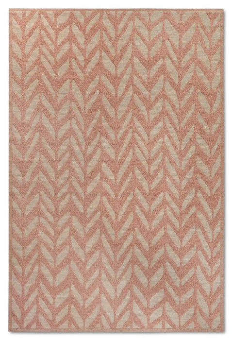 Villeroy and Boch 1883 indoor outdoor 106152 natural copper Orange Living Room Washable Rug.