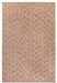 Villeroy and Boch 1883 indoor outdoor 106152 natural copper Orange Living Room Washable Rug.