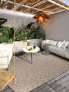 Villeroy and Boch 1883 indoor outdoor 106153 natural beige Beige Living Room Washable Rug.