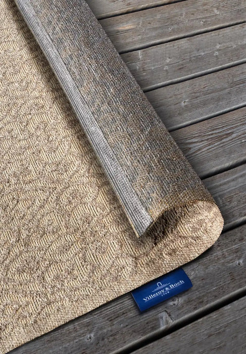 Villeroy and Boch 1883 indoor outdoor 106154 natural beige Beige Living Room Washable Rug.