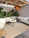 Villeroy and Boch 1883 indoor outdoor 106154 natural beige Beige Living Room Washable Rug.