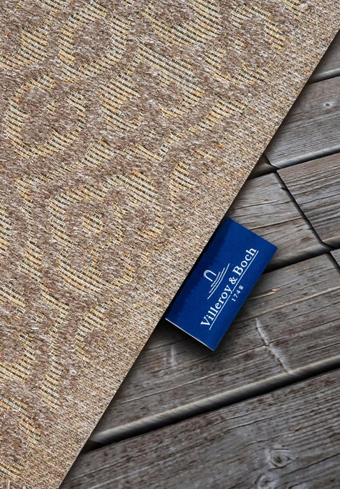 Villeroy and Boch 1883 indoor outdoor 106154 natural beige Beige Living Room Washable Rug.