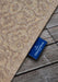 Villeroy and Boch 1883 indoor outdoor 106154 natural beige Beige Living Room Washable Rug.