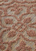 Villeroy and Boch 1883 indoor outdoor 106155 natural copper Orange Living Room Washable Rug.