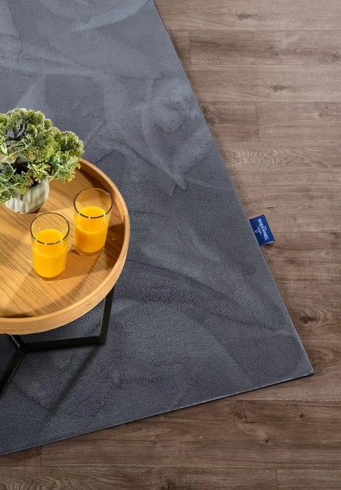 Villeroy and Boch 1899 leon 106162 anthracite Grey Living Room  Rug.