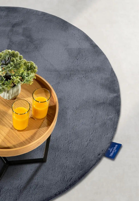 Villeroy and Boch 1899 leon 106162 anthracite Grey Living Room  Rug.