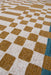 Louis de Poortere chess 109338 honey Yellow, Multicoloured Living Room  Rug.