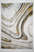 Rug Style balletto 18ba anthracite ochre Green, Yellow Living Room Geometric Rug.