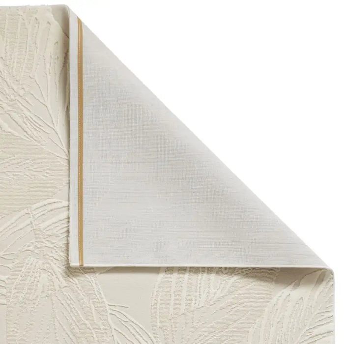 Think Rugs flores by think 1925 cream Ivory, Cream Living Room Shaggy Rug.