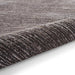 Think Rugs flores by think 1930 charcoal Grey Living Room Shaggy Rug.