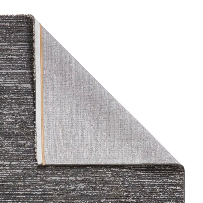 Think Rugs flores by think 1930 charcoal Grey Living Room Shaggy Rug.