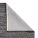 Think Rugs flores by think 1930 charcoal Grey Living Room Shaggy Rug.