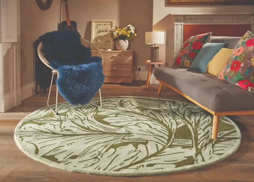 Origins origins heritage 2 moss green Green Living Room Wool Rug.