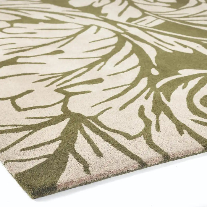 Origins origins heritage 2 moss green Green Living Room Wool Rug.