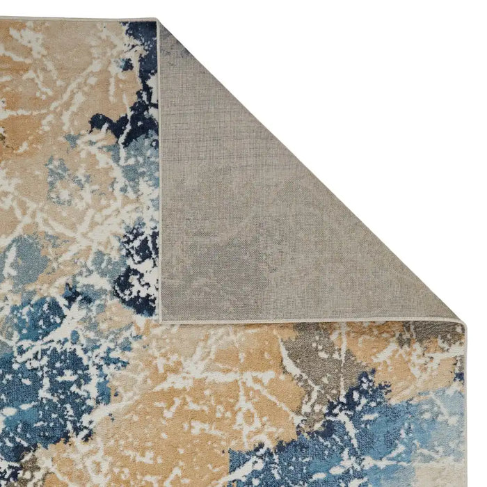 Oriental Weavers zoe 2060 j Blue, Multicoloured Living Room Geometric Rug.