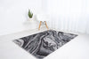 Rug Style balletto 21ea black anthracite Black Living Room Geometric Rug.