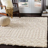 Surya nour 2303 beige Beige Living Room Geometric Rug.