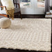 Surya nour 2303 beige Beige Living Room Geometric Rug.