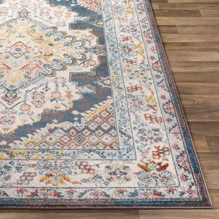 Surya jade 2303 brown Multicoloured Living Room  Rug.