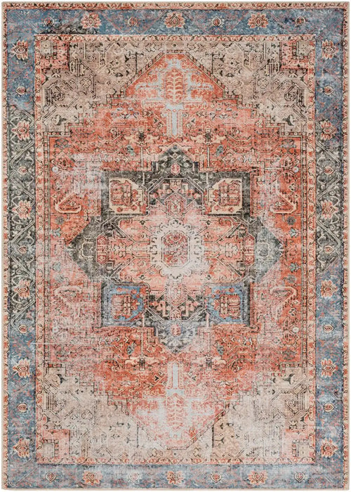 Surya lana 2309 red Red Living Room Moroccan Rug.