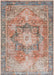 Surya lana 2309 red Red Living Room Moroccan Rug.