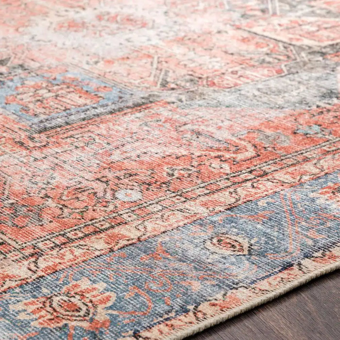 Surya lana 2309 red Red Living Room Moroccan Rug.