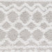 Surya nour 2310 grey Grey Living Room Geometric Rug.