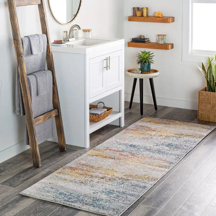 Surya valerie 2316 multicoloured Multicoloured Living Room Washable Rug.