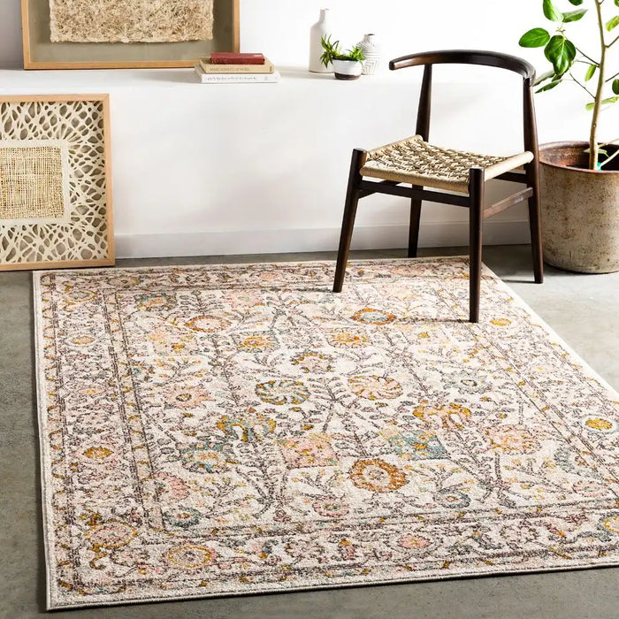Surya amira 2332 pink Pink Living Room Moroccan Rug.
