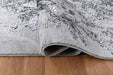 Serdim Rugs serdim serentiy 268 black portrait Grey, Black Living Room Geometric Rug.