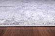 Serdim Rugs emperor 310 silver Grey Living Room Geometric Rug.