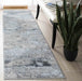 Serdim Rugs emperor 310 silver Grey Living Room Geometric Rug.